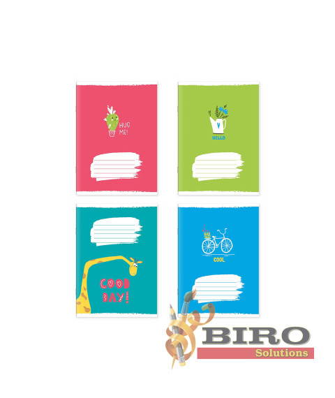 Caiet 24 foi Euro linie oblica 244037-E